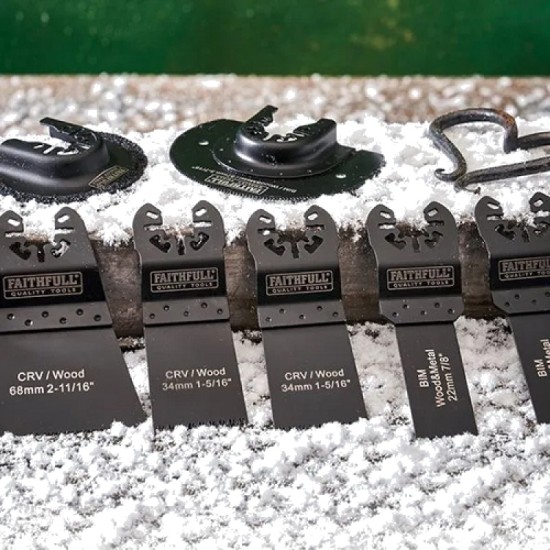 Faithfull 7 Piece Multi-Tool Blade Set