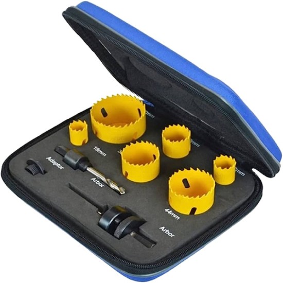 Faithfull 9 Piece Holesaw Set